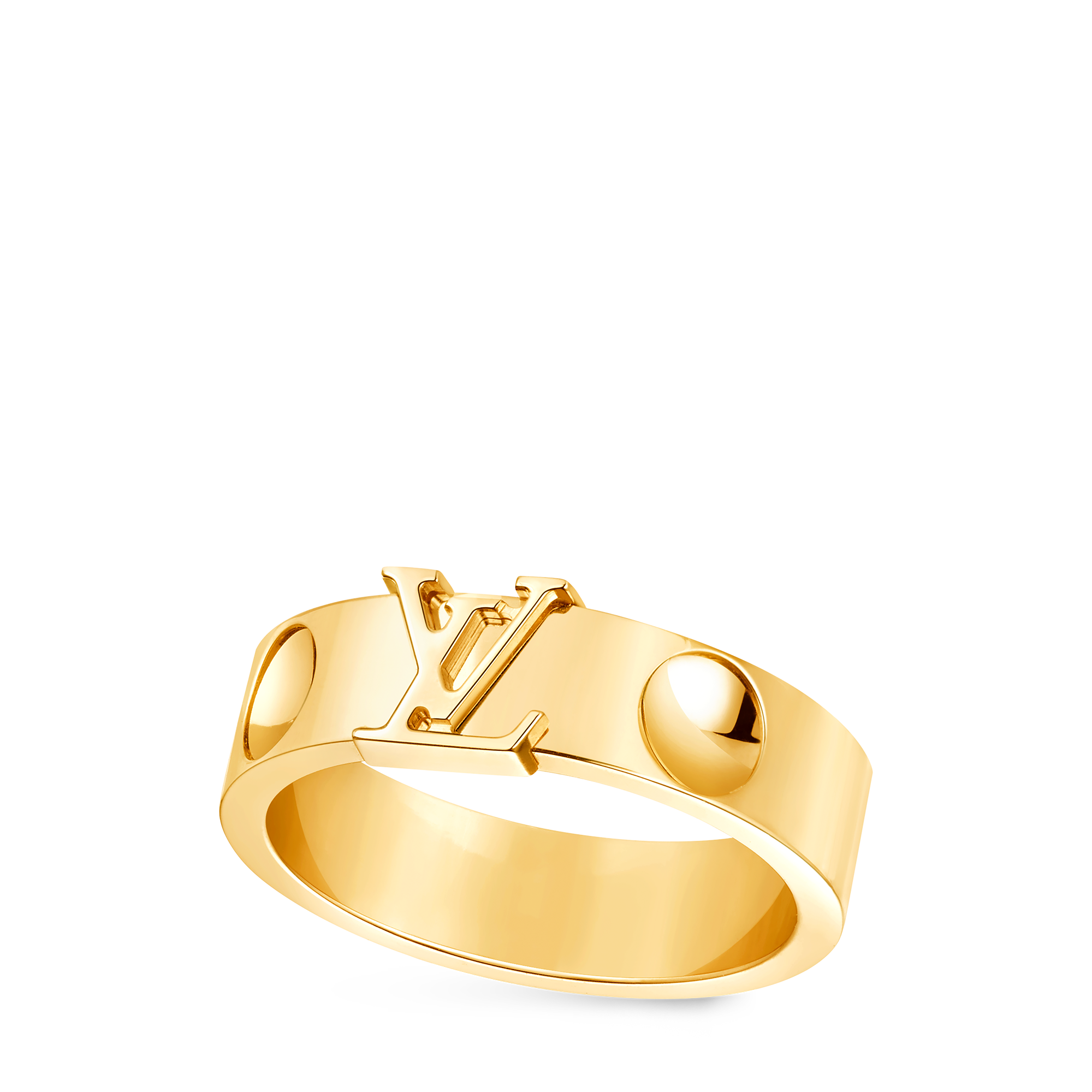 Empreinte Medium Ring, Yellow Gold  in Les Extraordinaires's Jewellery Rings collections by Louis Vuitton (Product zoom)